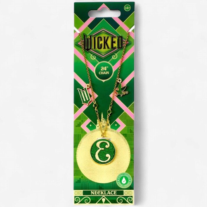 Wicked Elphaba 'E' Icon Necklace