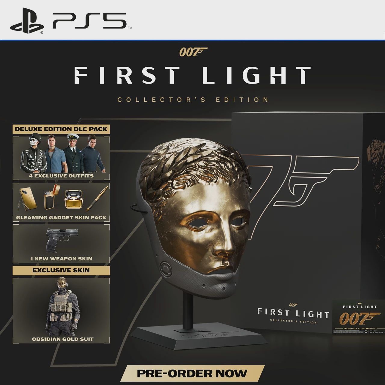 007 First Light Mask Collector's Edition | PS5 1360
