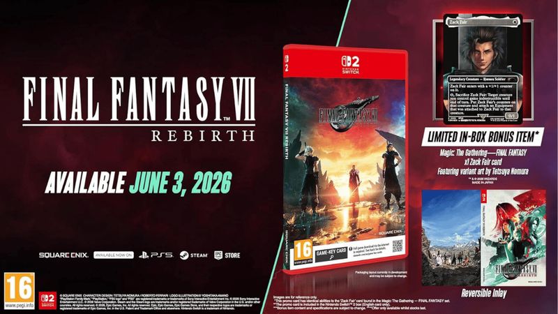 Final Fantasy VII Rebirth | Switch 2 | 96
