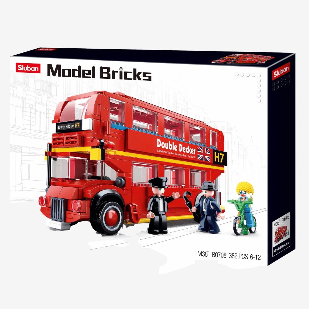 Sluban London Bus