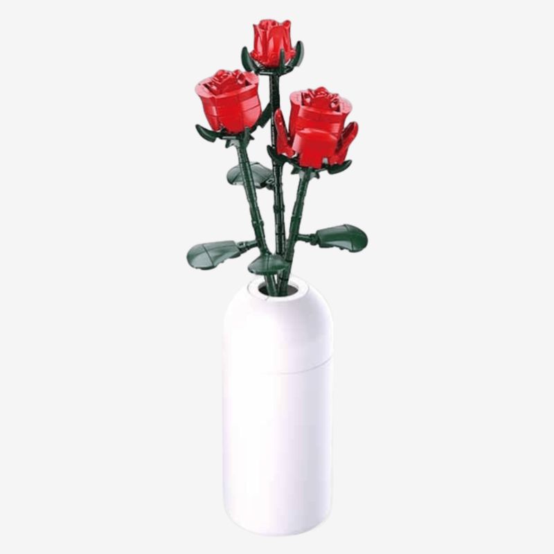 Sluban Red Rose – Flower Set (M38-B1101-04)