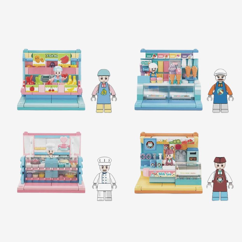 Sluban Mini Handcraft Shops – Display Set (M38-B0792)