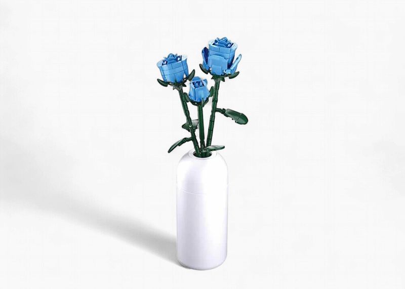 Sluban Blue Rose –  Flower Set (M38-B1101-11)