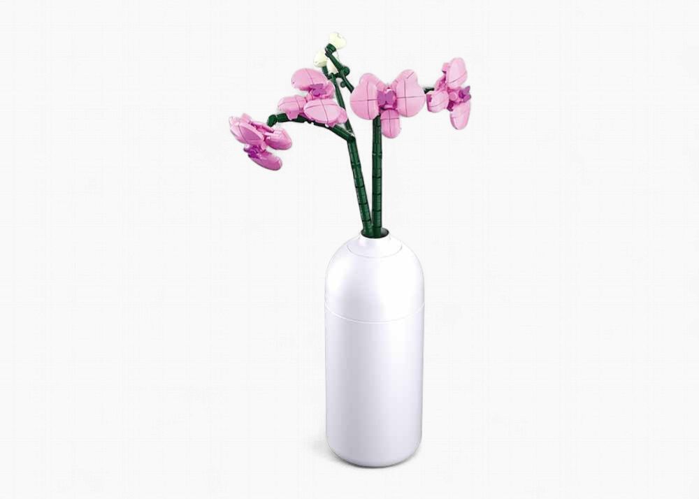 Sluban Butterfly Orchid – Building Block Flower Set (M38-B1101-12)