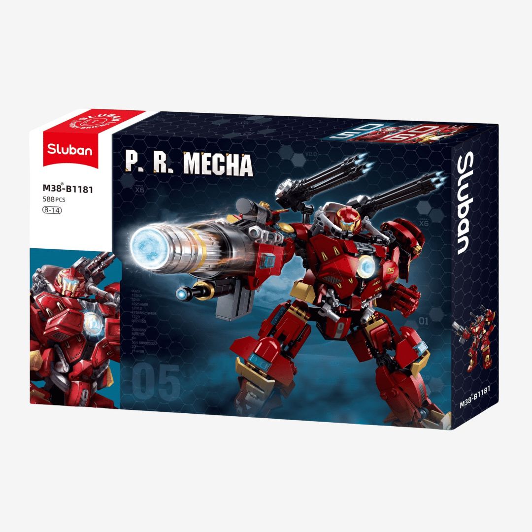 Sluban Deluxe Weaponry Mech – Articulated Robot (M38-B1181)