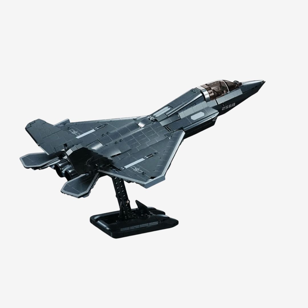 Sluban MB-J35 Stealth Aircraft – Metal Coating Model (M38-B1186)