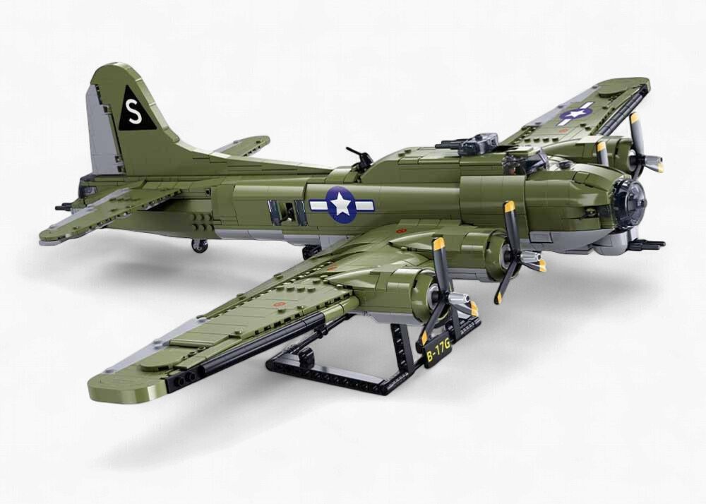 Sluban B-17 Flying Fortress WW2 Bomber Set (M38-B1367)