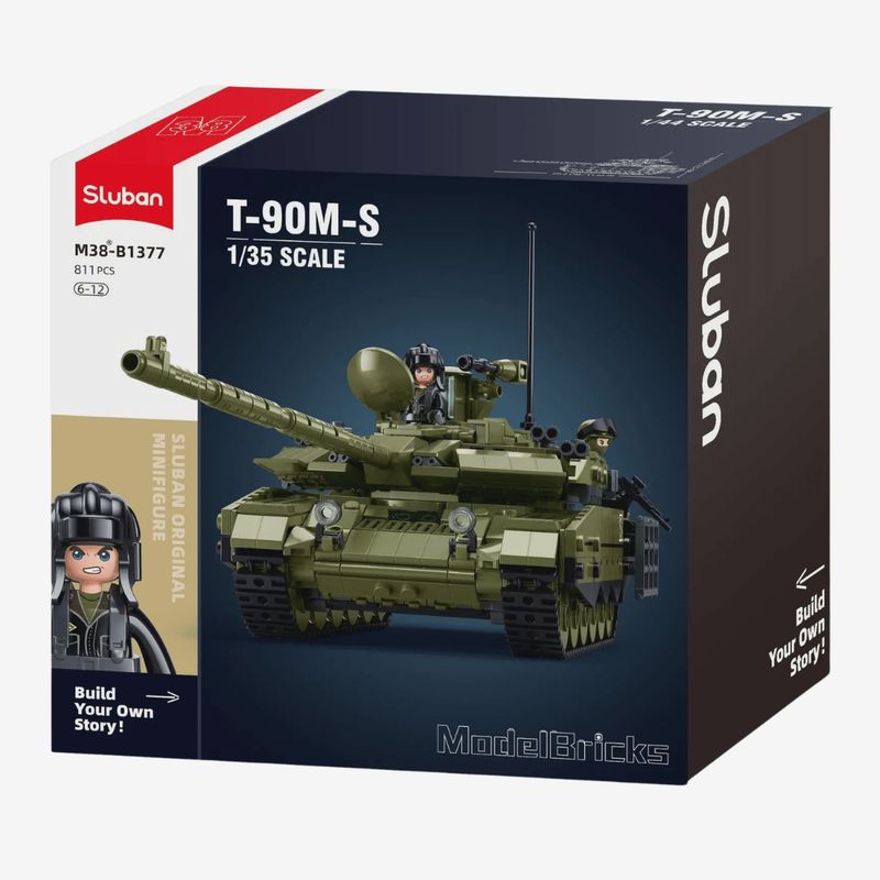 Sluban T-90M-S Main Battle Tank – Set (M38-B1377)