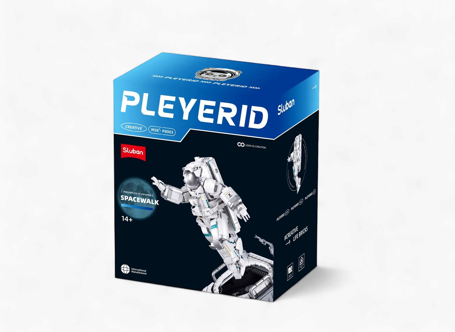 Sluban Astronaut Figure – SpaceWalk Model (M38-B8003)