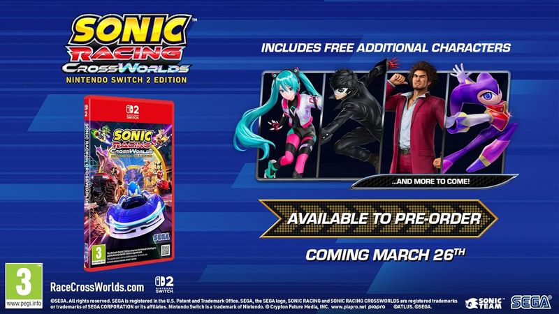 Sonic Racing CrossWorlds | Switch 2 | 1415