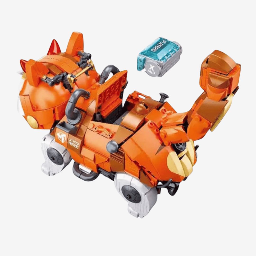 Sluban Pleyerid X-Miu Orange Mechanical Cat  (M38-P8018)