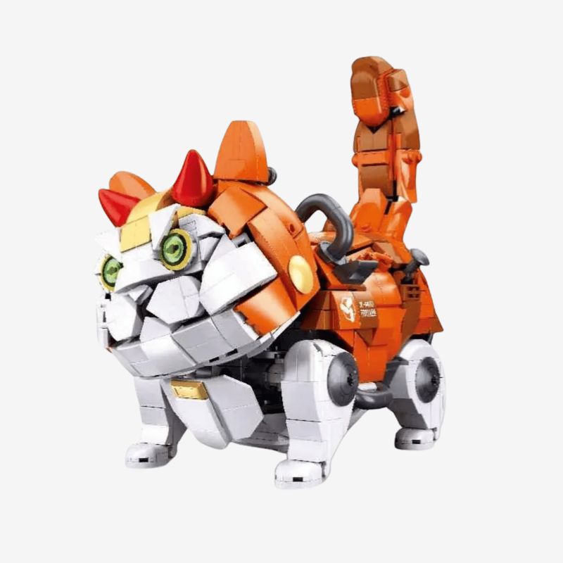 Sluban Pleyerid X-Miu Orange Mechanical Cat  (M38-P8018)