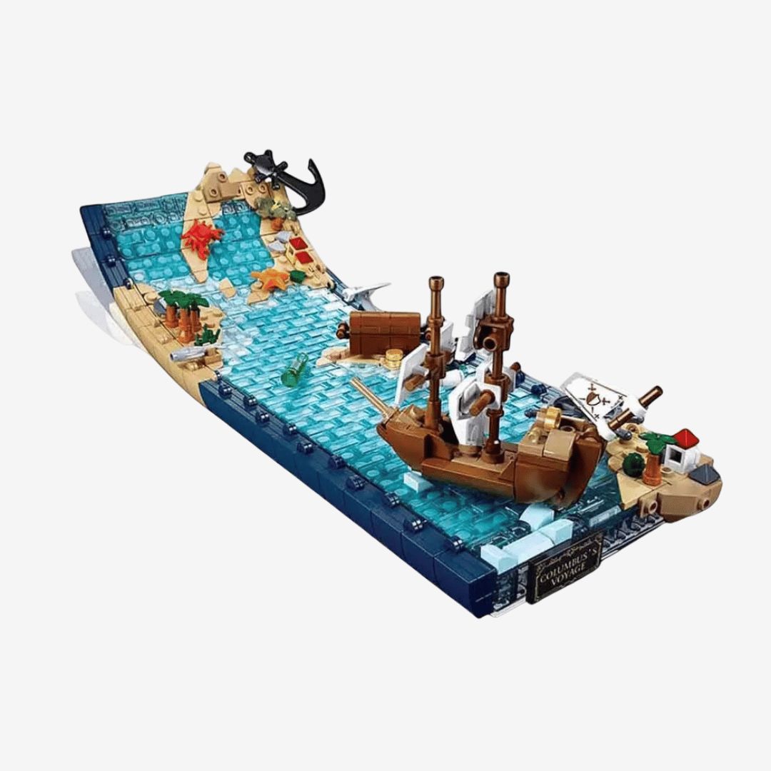 Sluban Pleyerid – Columbus’s Voyage Building Block Set (M38-P8023)