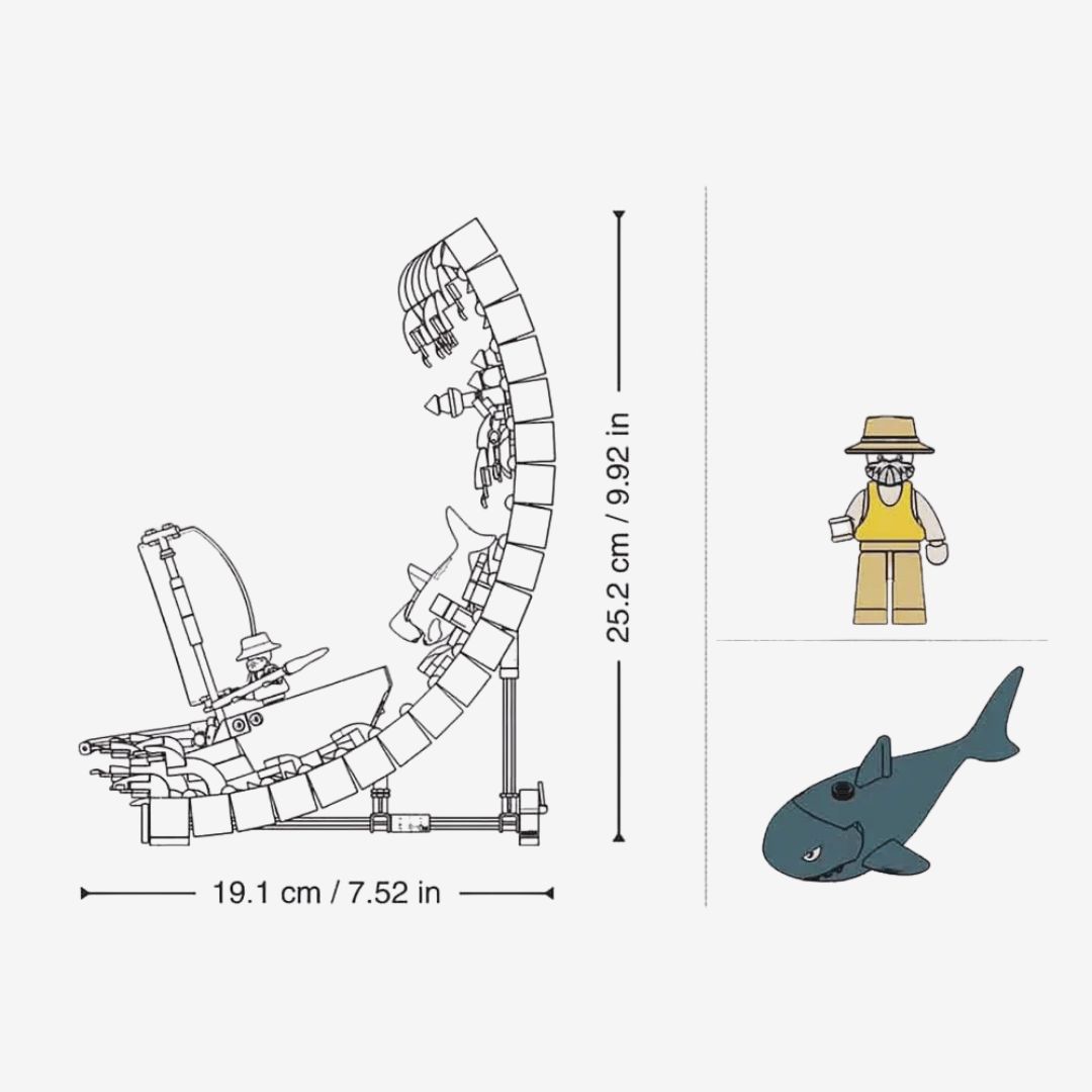 Sluban Pleyerid – The Old Man and the Sea Building Block Set (M38-P8025)