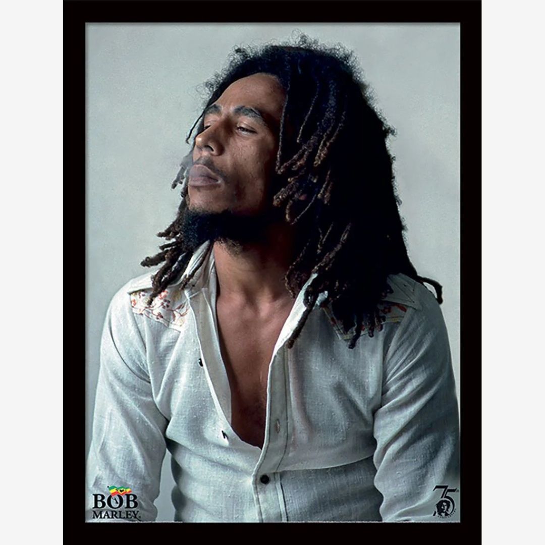 Bob Marley (Redemption) Framed 30x40cm Print