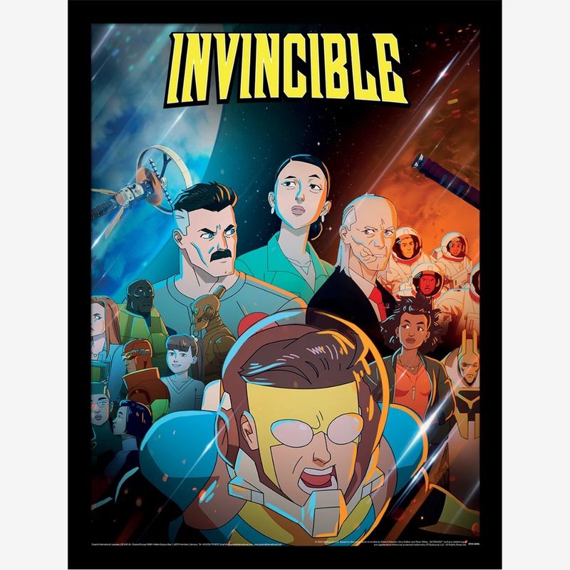 Invincible (Group) Framed Collector Print