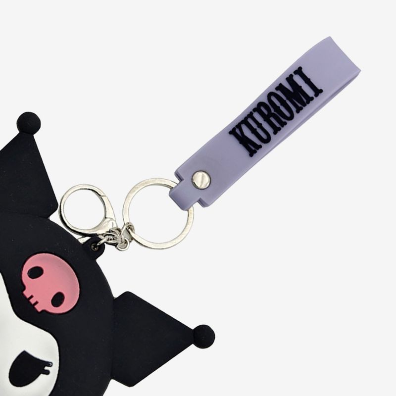 Kuromi Punky PVC Coin Purse