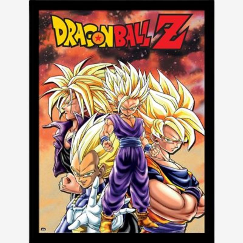 Dragonball Z (Super Saiyan) Framed Collector Print