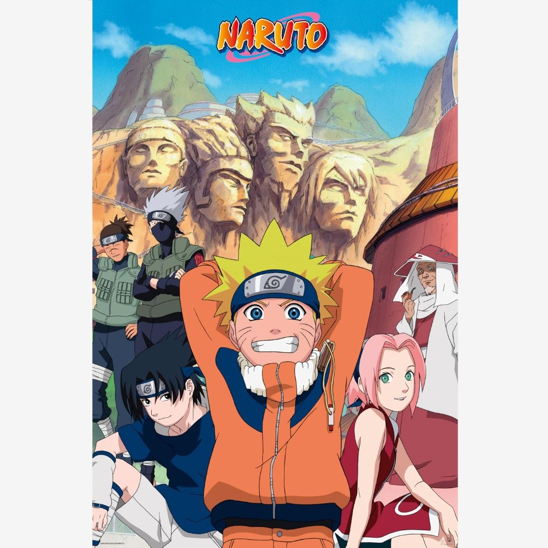 NARUTO (MOUNTAINS) MAXI POSTER (A87)