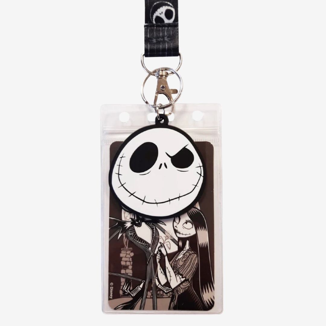 Nightmare Before Christmas (Teamwork) Lanyard ID Keychain
