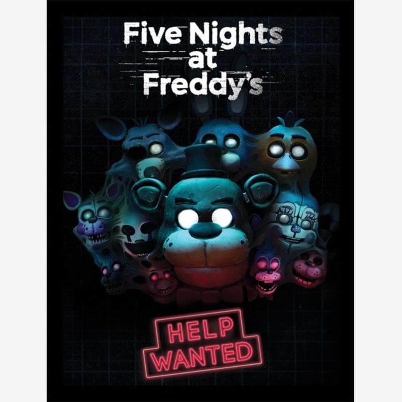 Five Nights At Freddy's FNAF Help Wanted Framed Print
