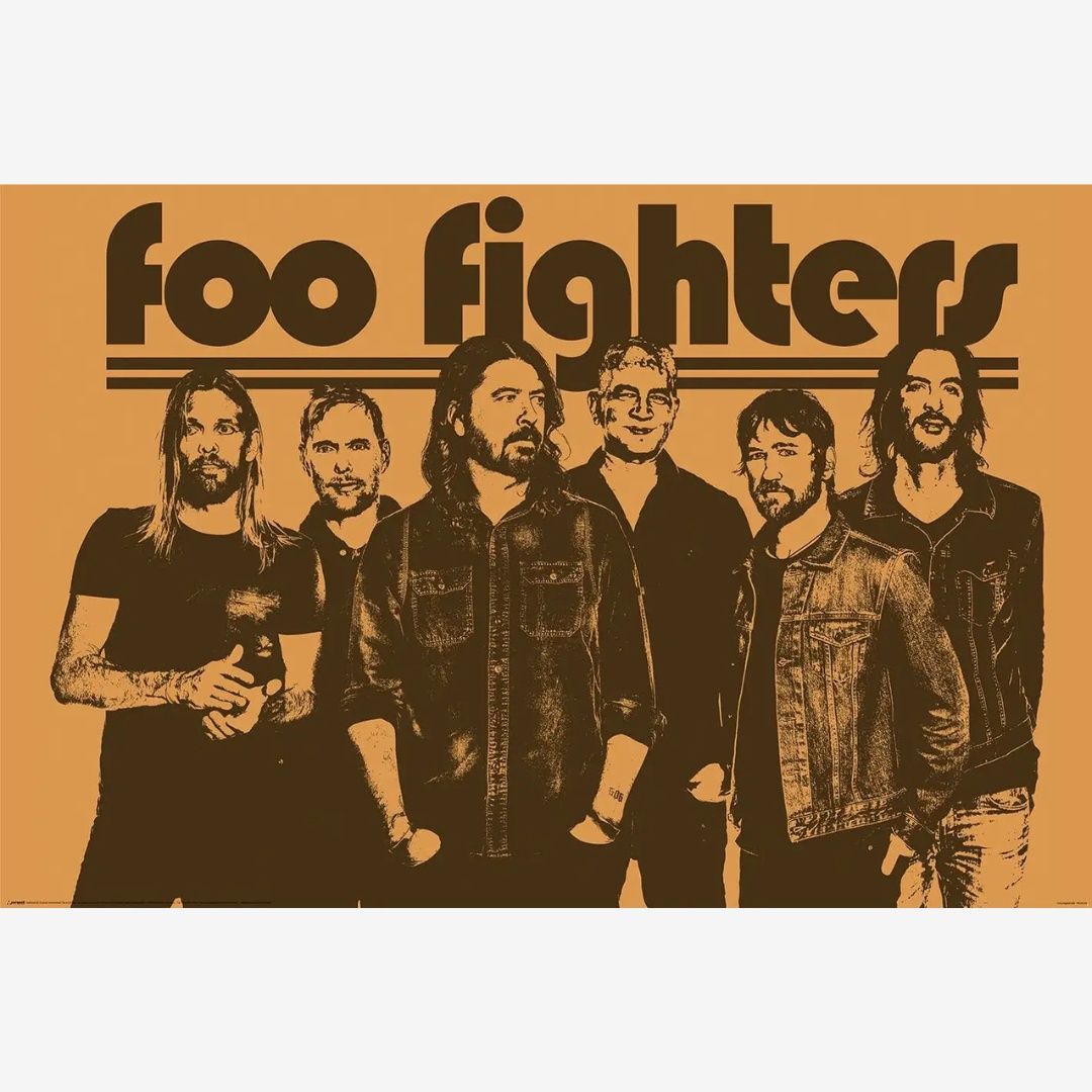FOO FIGHTERS (GROUP) MAXI POSTER (A4)