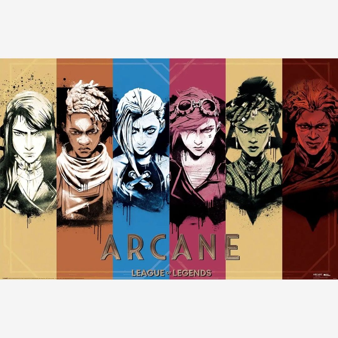 ARCANE (COLOURS) MAXI POSTER (A14)