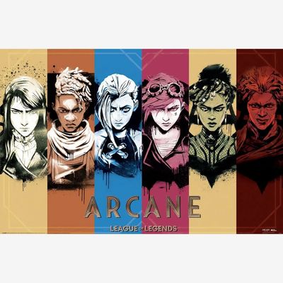 ARCANE (COLOURS) MAXI POSTER (A14)