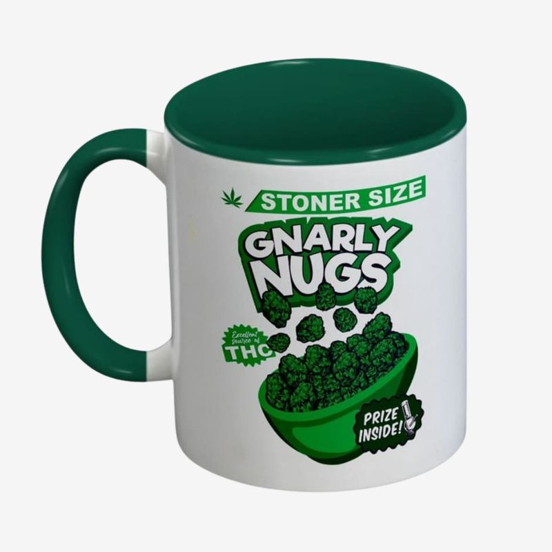 Threadless Gnarly Nugs Coloured Mug