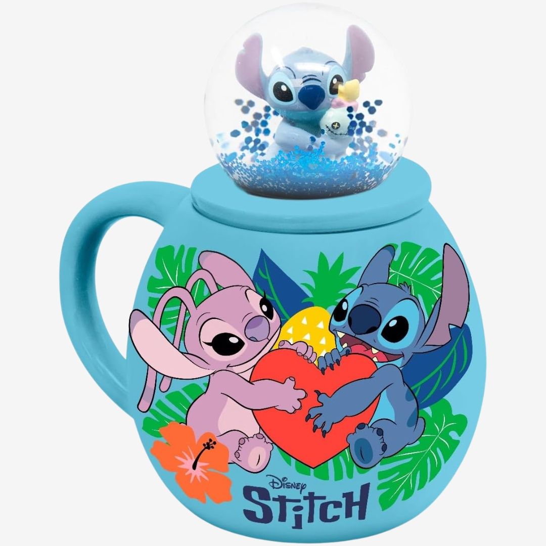 Lilo &amp; Stitch (Love) Snowglobe Mug