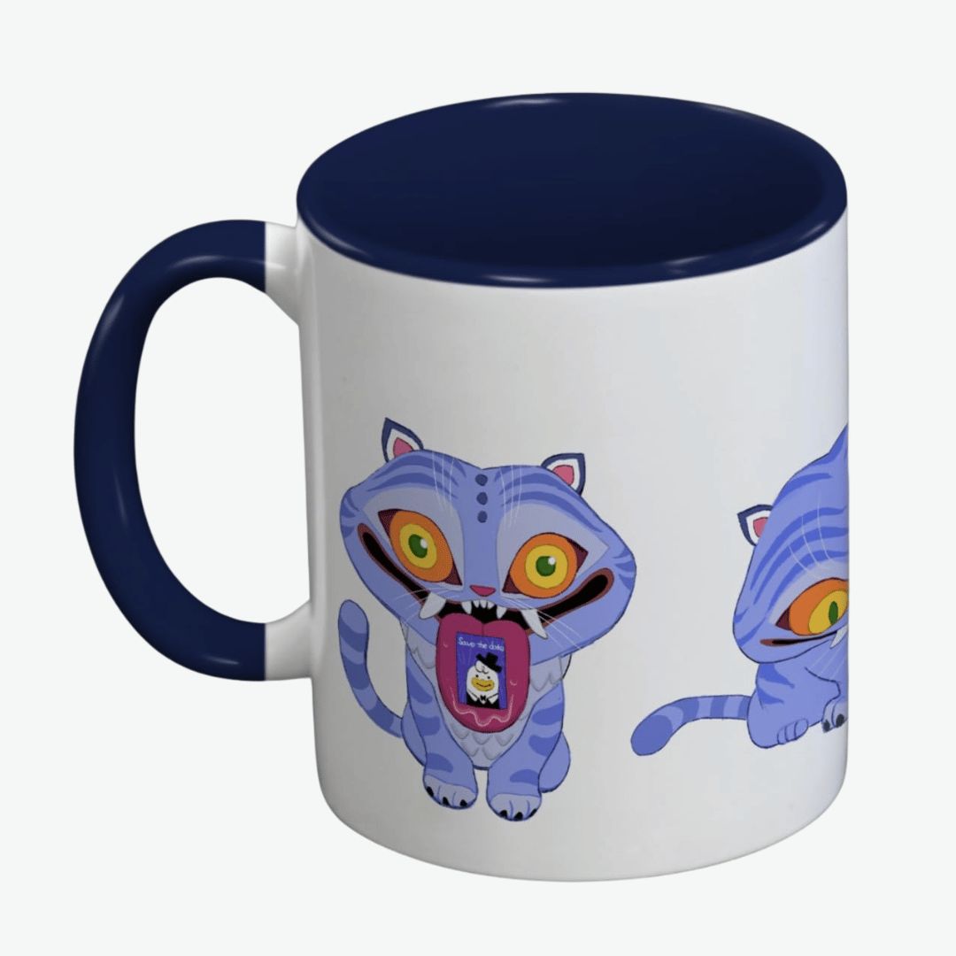 KPOP Demon Hunters Derpy Coloured Inner Mug