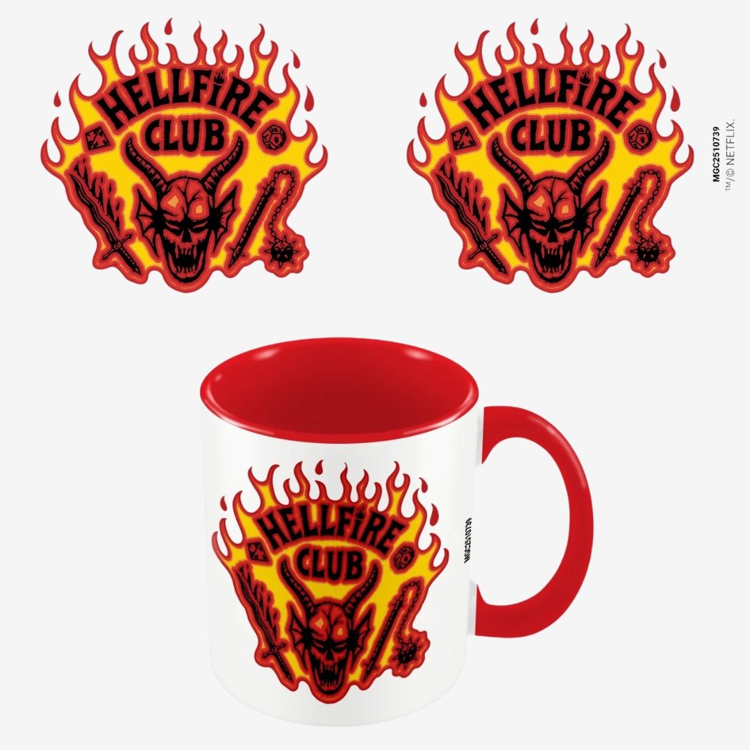 Stranger Things Season 5 (Hellfire Club) Coloured Inner Mug