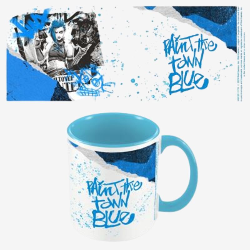 Paint The Town Blue Arcane Mug