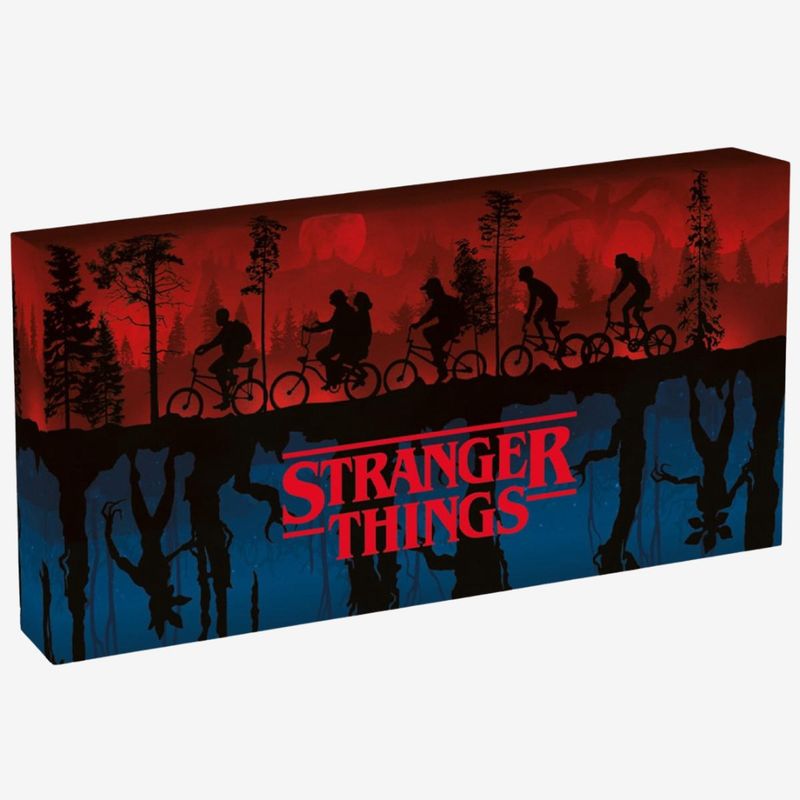 Stranger Things (2 Worlds) Letterbox Light Up Canvas
