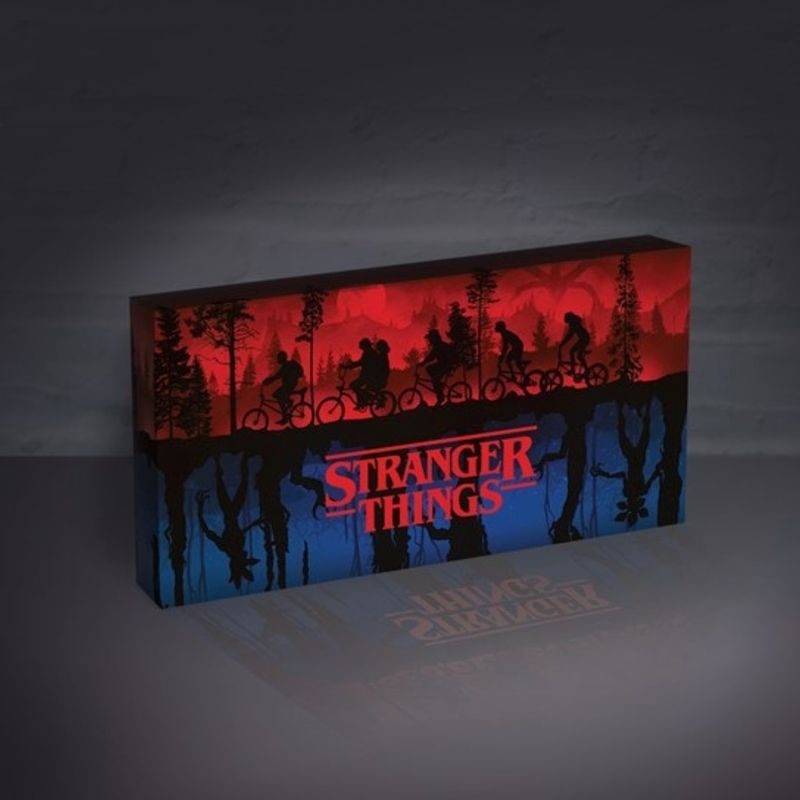Stranger Things (2 Worlds) Letterbox Light Up Canvas