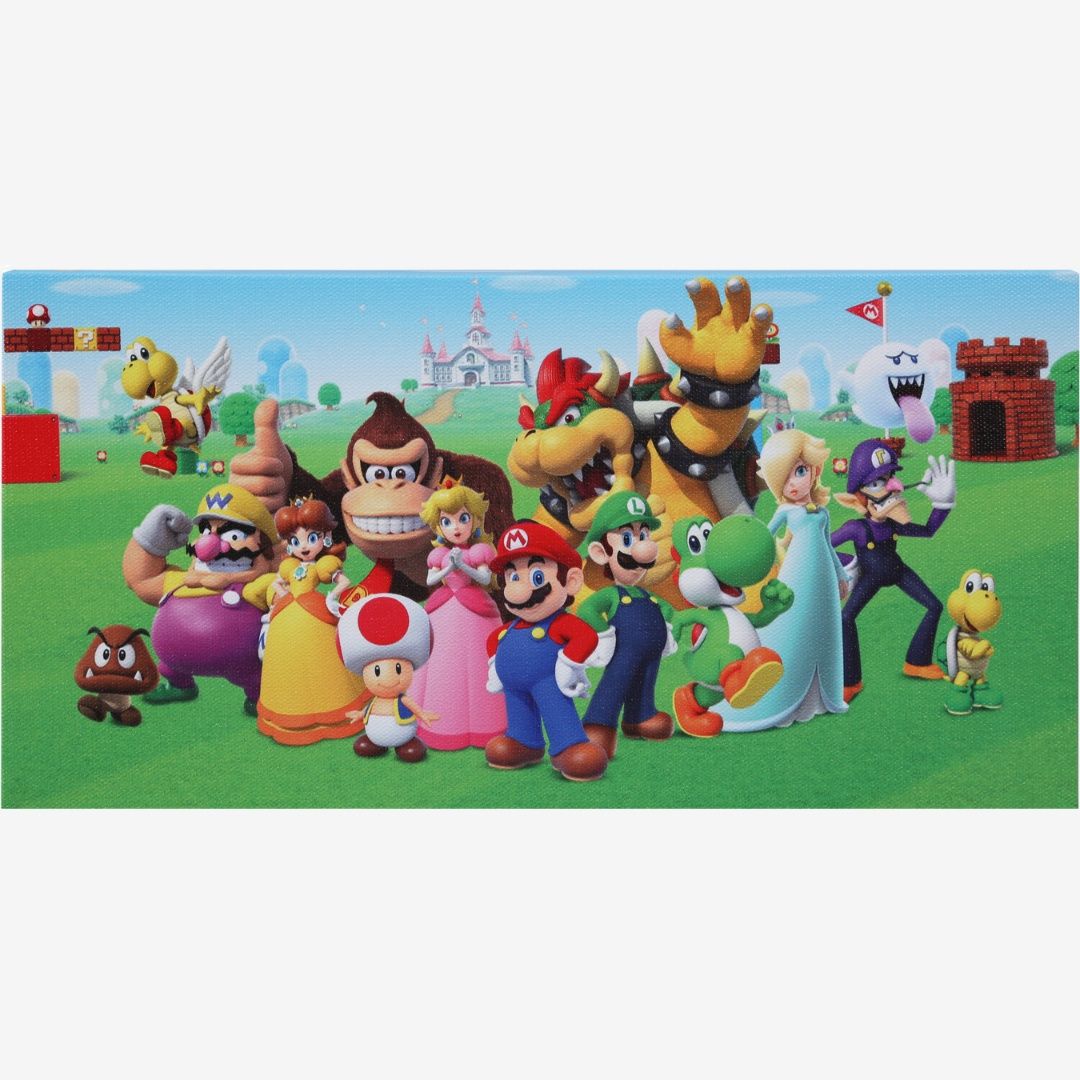 Super Mario (Group) Letterbox Light Up Canvas Super Mario (Group) Letterbox Light Up Canvas