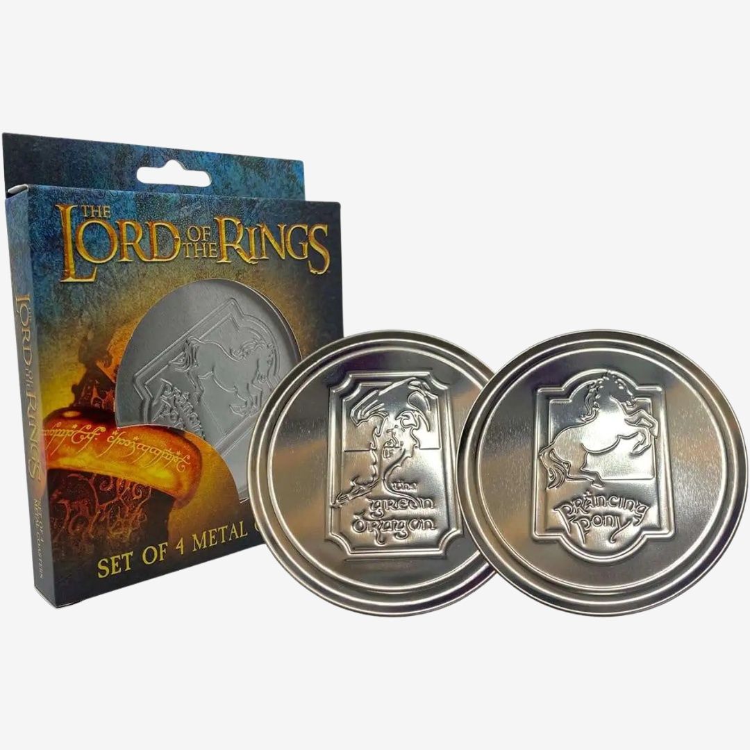 Lord Of The Rings Set Of Drinks Coasters