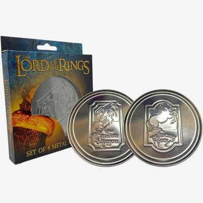 Lord Of The Rings Set Of Drinks Coasters