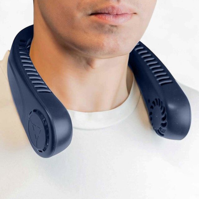 Bladeless Neck Fan Black