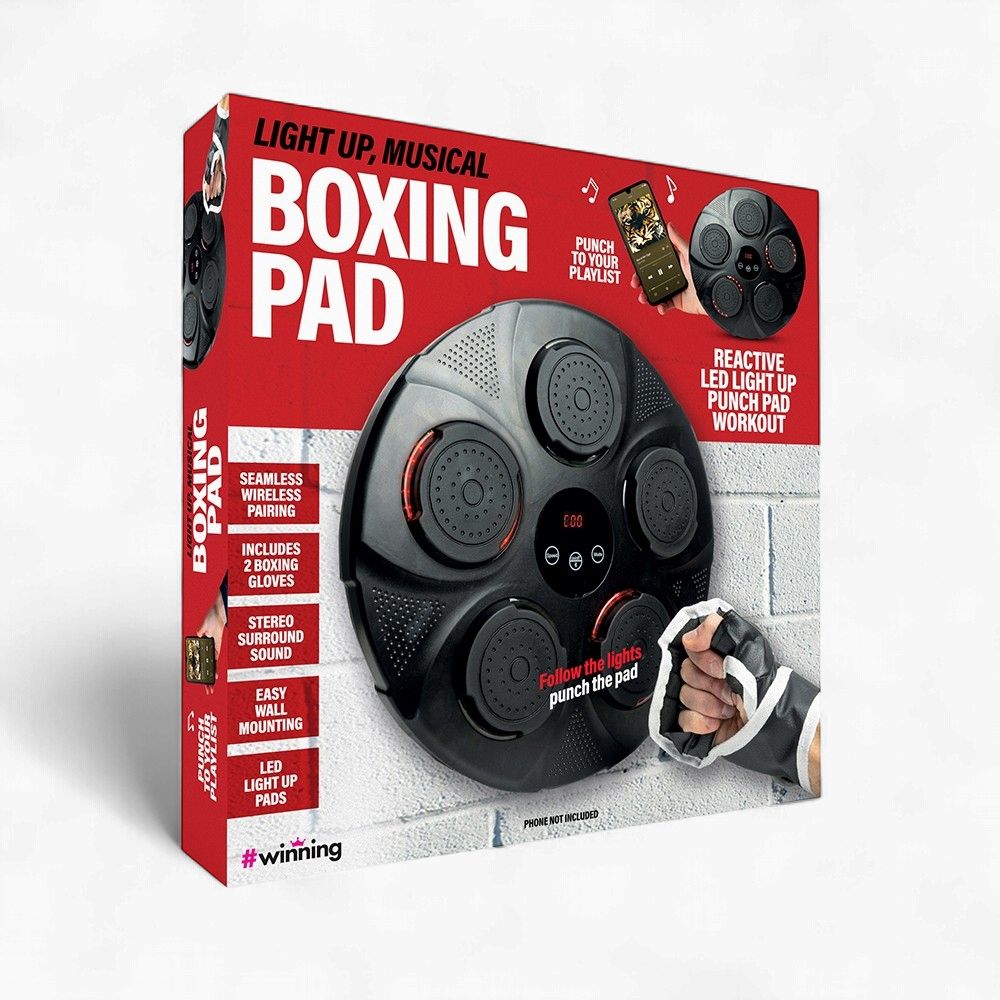 Light Up Musical Boxing Pad