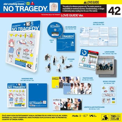 TWS | NO TRAGEDY | LOVE GUIDE Ver. | CD