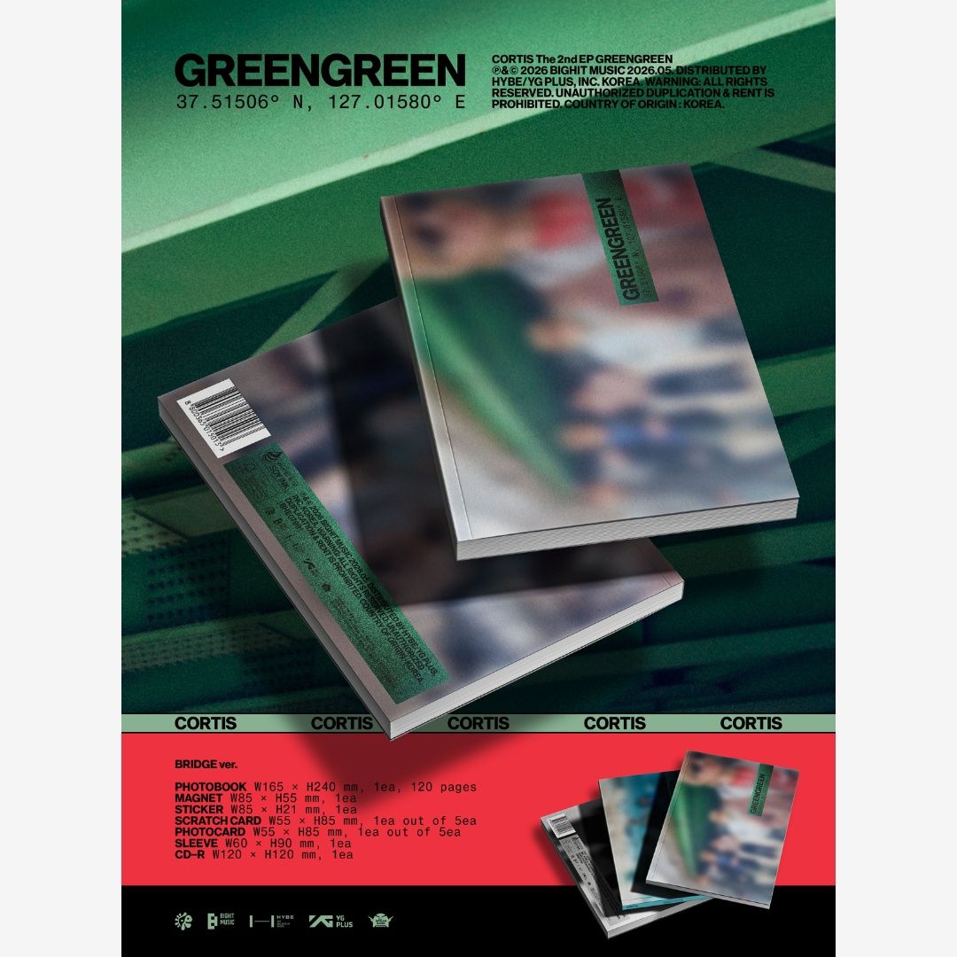 CORTIS | GREENGREEN | BRIDGE Ver. | CD