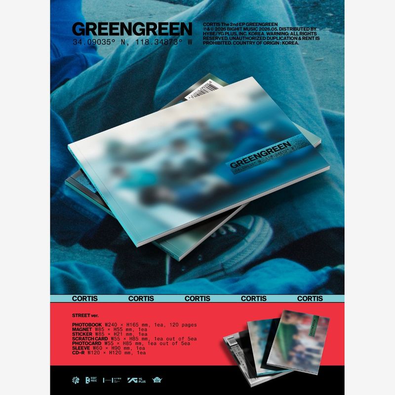 CORTIS | GREENGREEN | STREET Ver. | CD