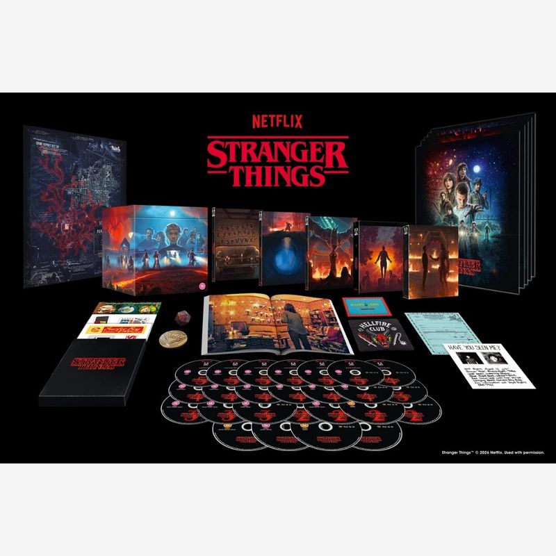 Stranger Things: The Complete Series Deluxe Edition Blu Ray
