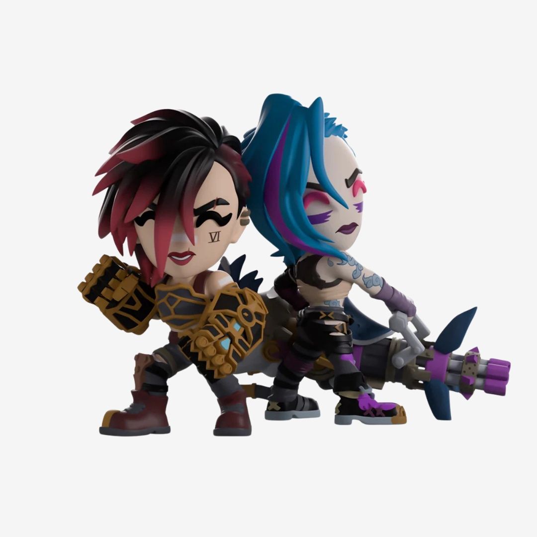 View Vi And Jinx Arcane Youtooz Figurine