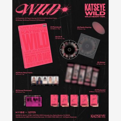KATSEYE | WILD | Wild Heart Ver. | CD