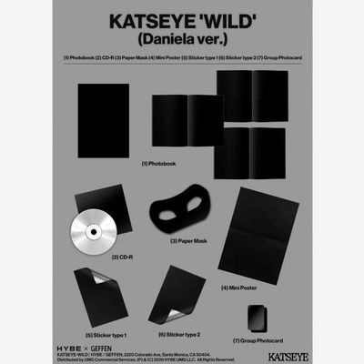 KATSEYE | WILD | Daniela Ver. | CD