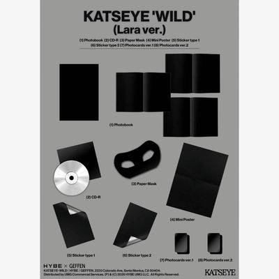 KATSEYE | WILD | Lara Ver. | CD