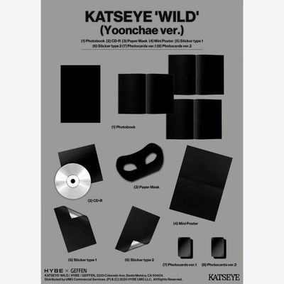 KATSEYE | WILD | Yoonchae Ver. | CD