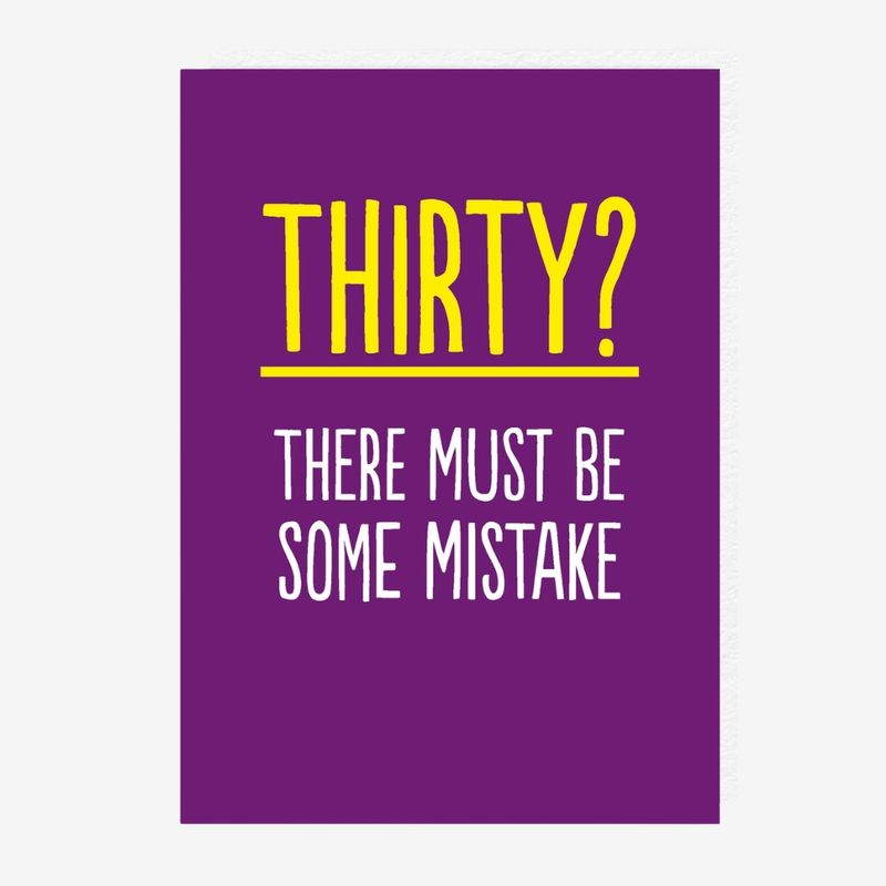 30 Mistake